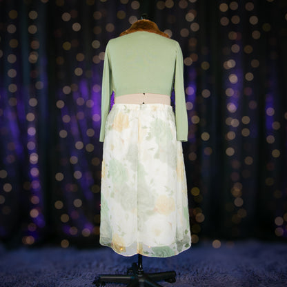 rose petals skirt