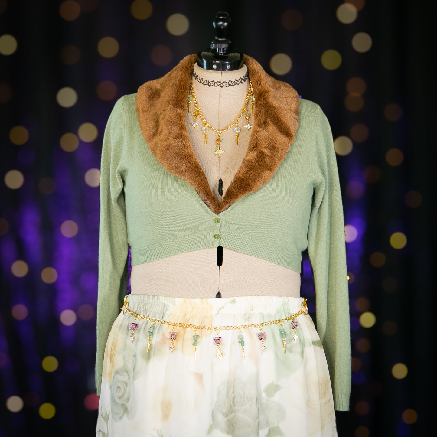 garden sage cardigan sweater