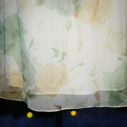 rose petals skirt