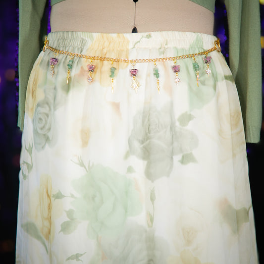 rose petals skirt