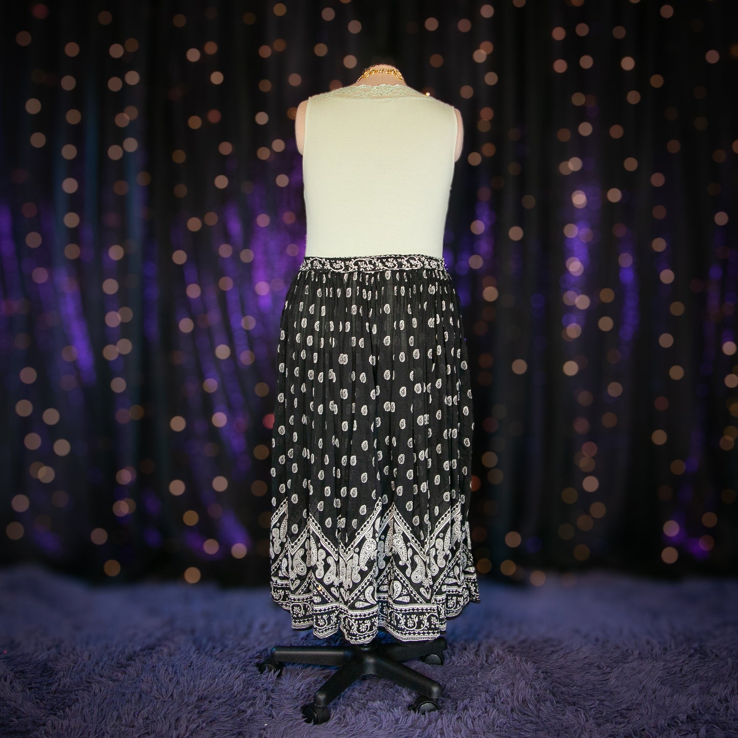 black salt skirt