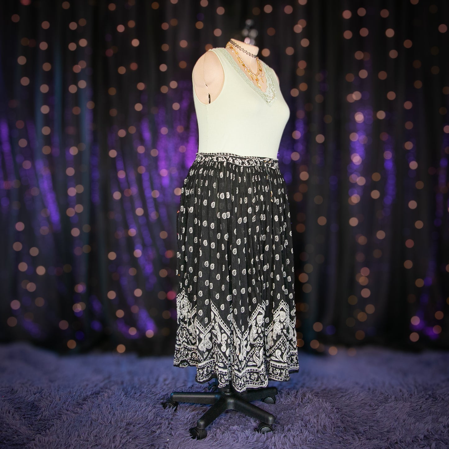 black salt skirt