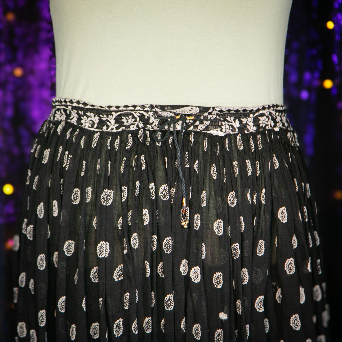 black salt skirt
