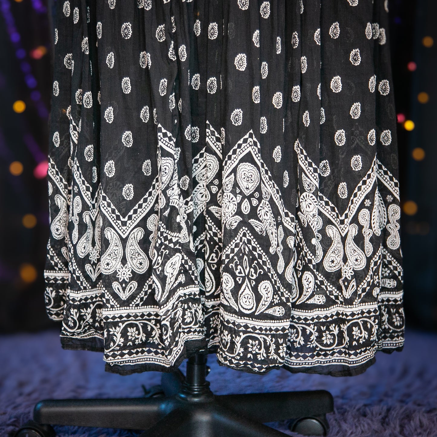 black salt skirt