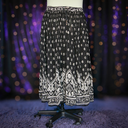 black salt skirt