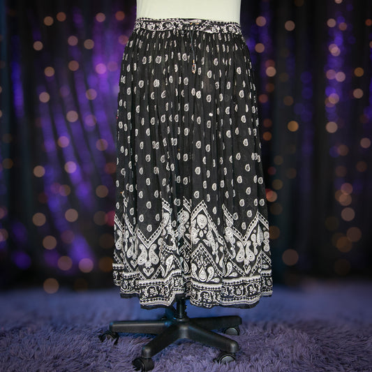 black salt skirt