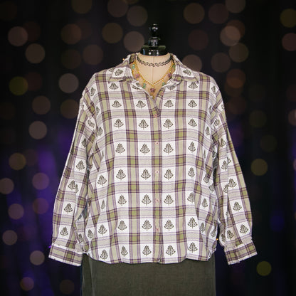 lavender leaf top