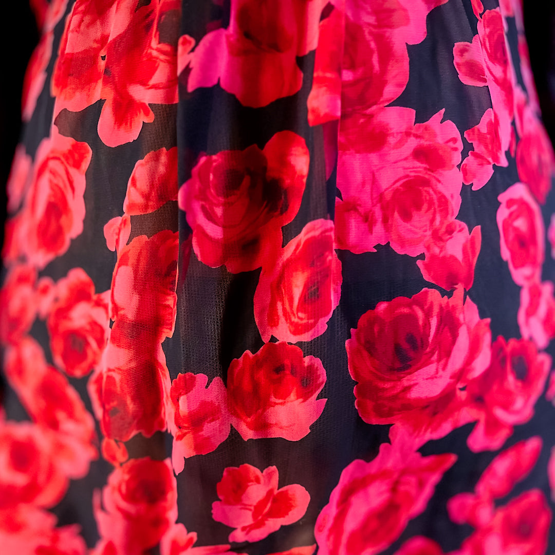rose petals dress