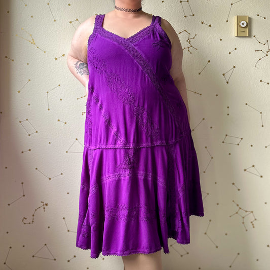 purple rain dress
