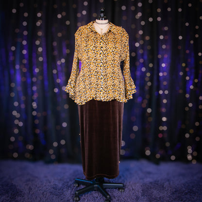 midnight marigold top