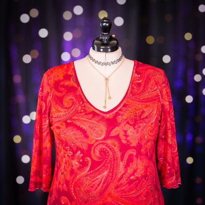practically paisley dress