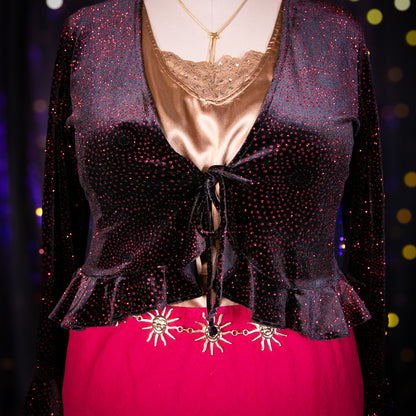 fire fairy cardigan