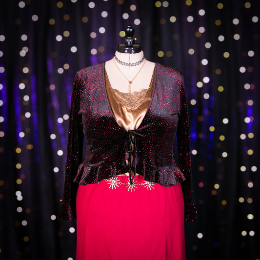 fire fairy cardigan