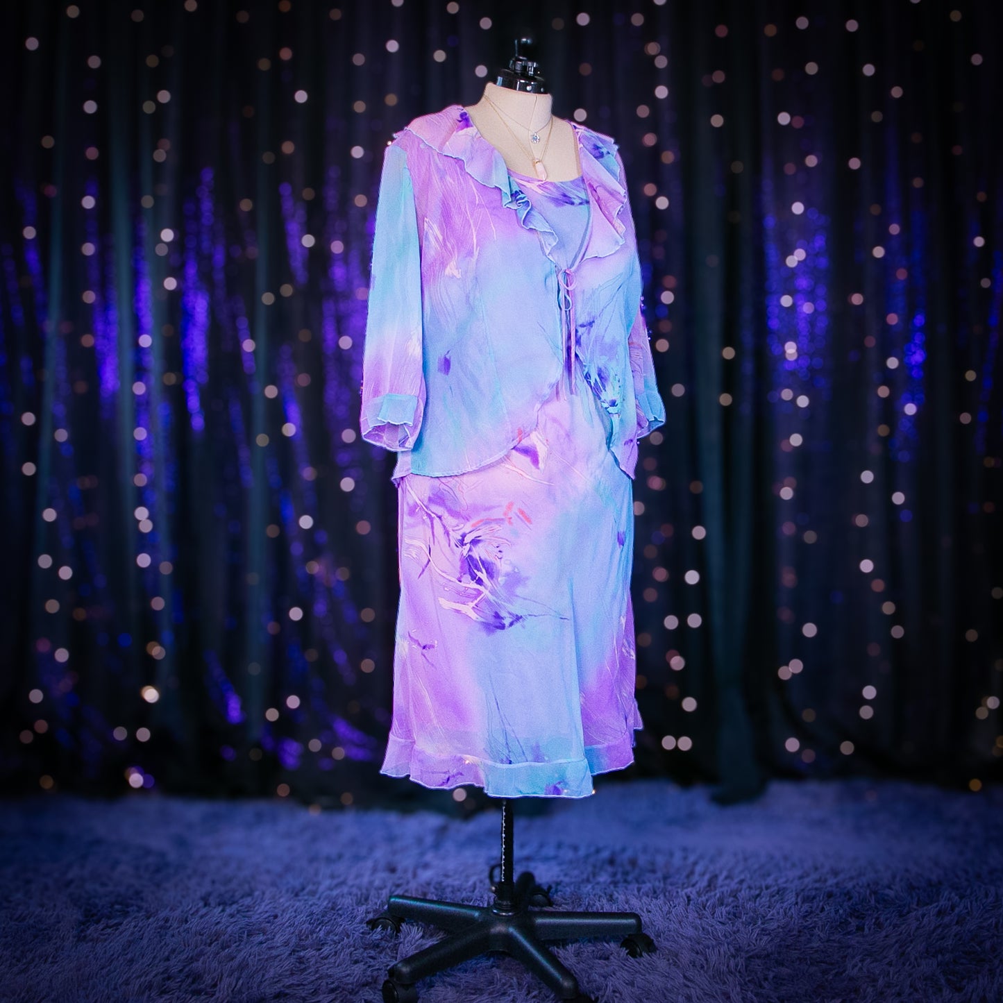 opal cardigan duster + dress set