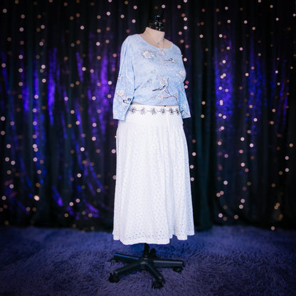 cloudy skies skirt