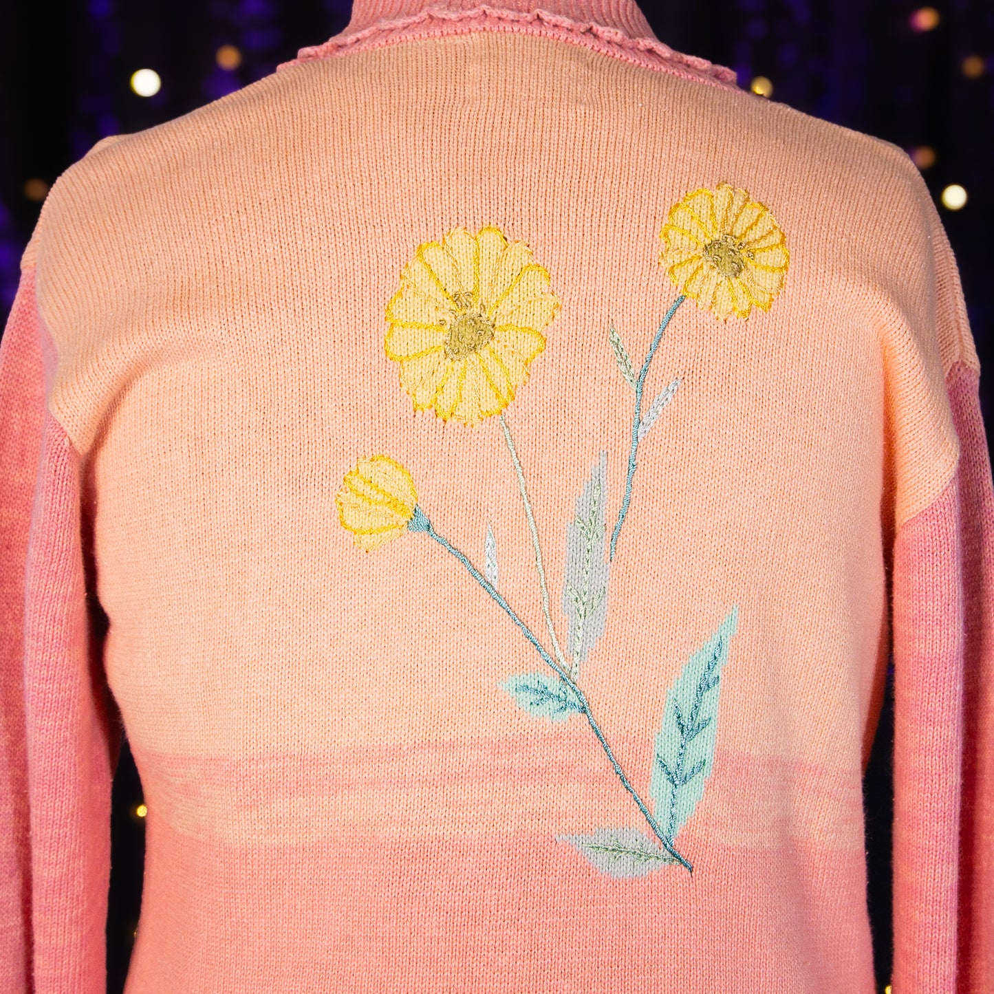 sherbet sunsets cardigan sweater
