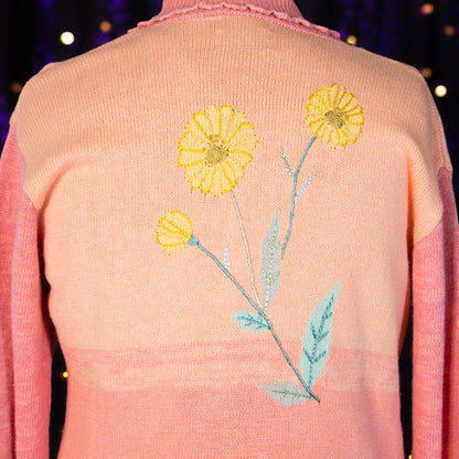 sherbet sunsets cardigan sweater
