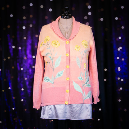 sherbet sunsets cardigan sweater