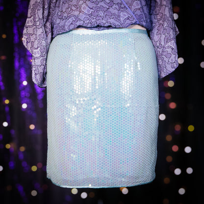 aquamarine skirt