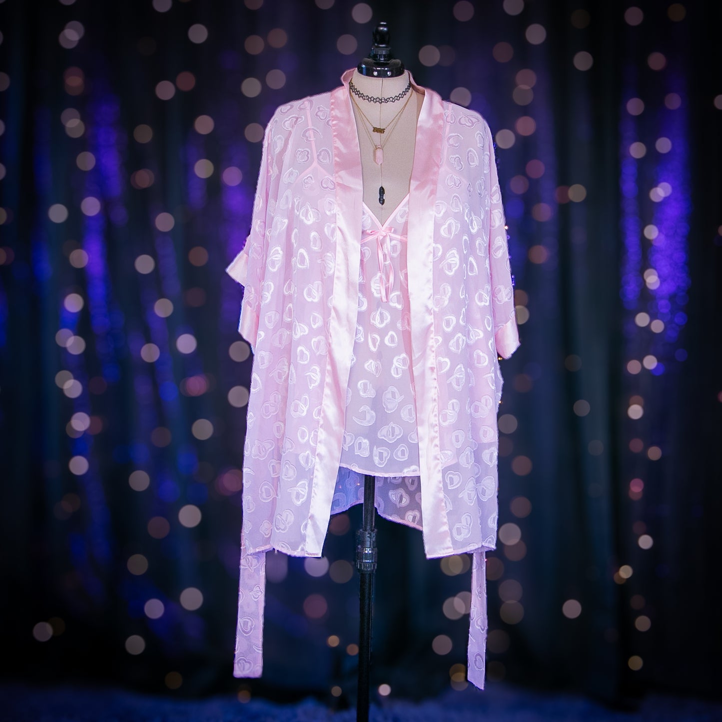 the lovers dress + robe set