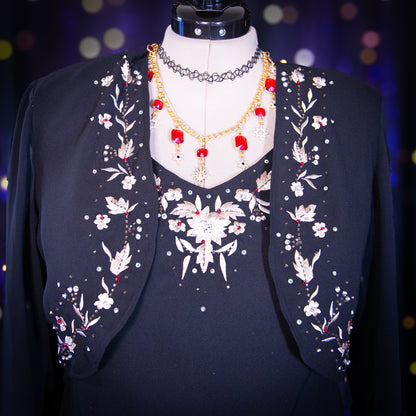 persephone cardigan + dress set