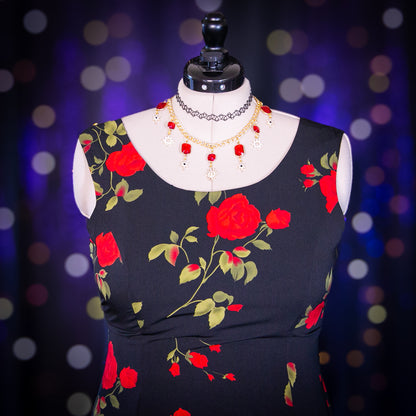 bed of roses dress