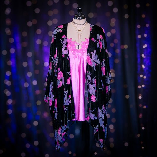 dozen roses duster robe