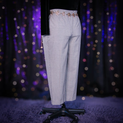plaid professor pants
