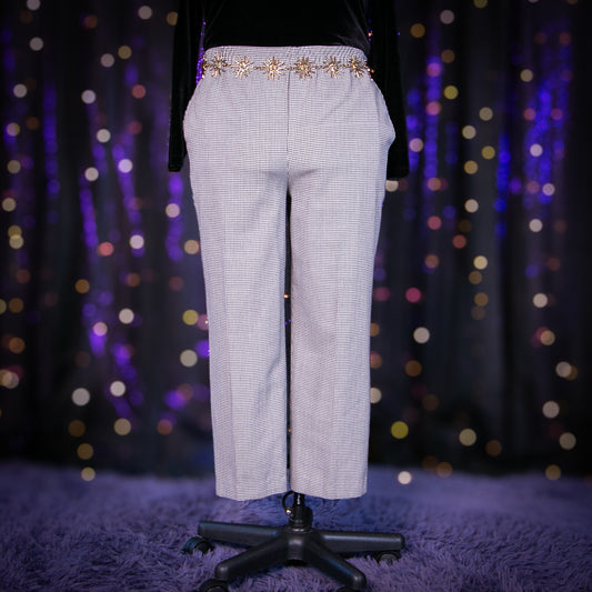 plaid professor pants