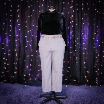 plaid professor pants