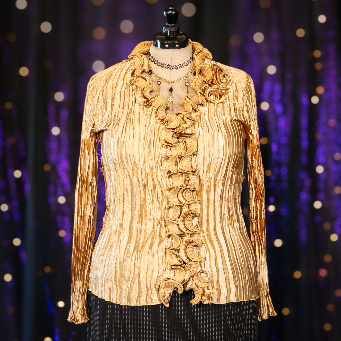 gold star top