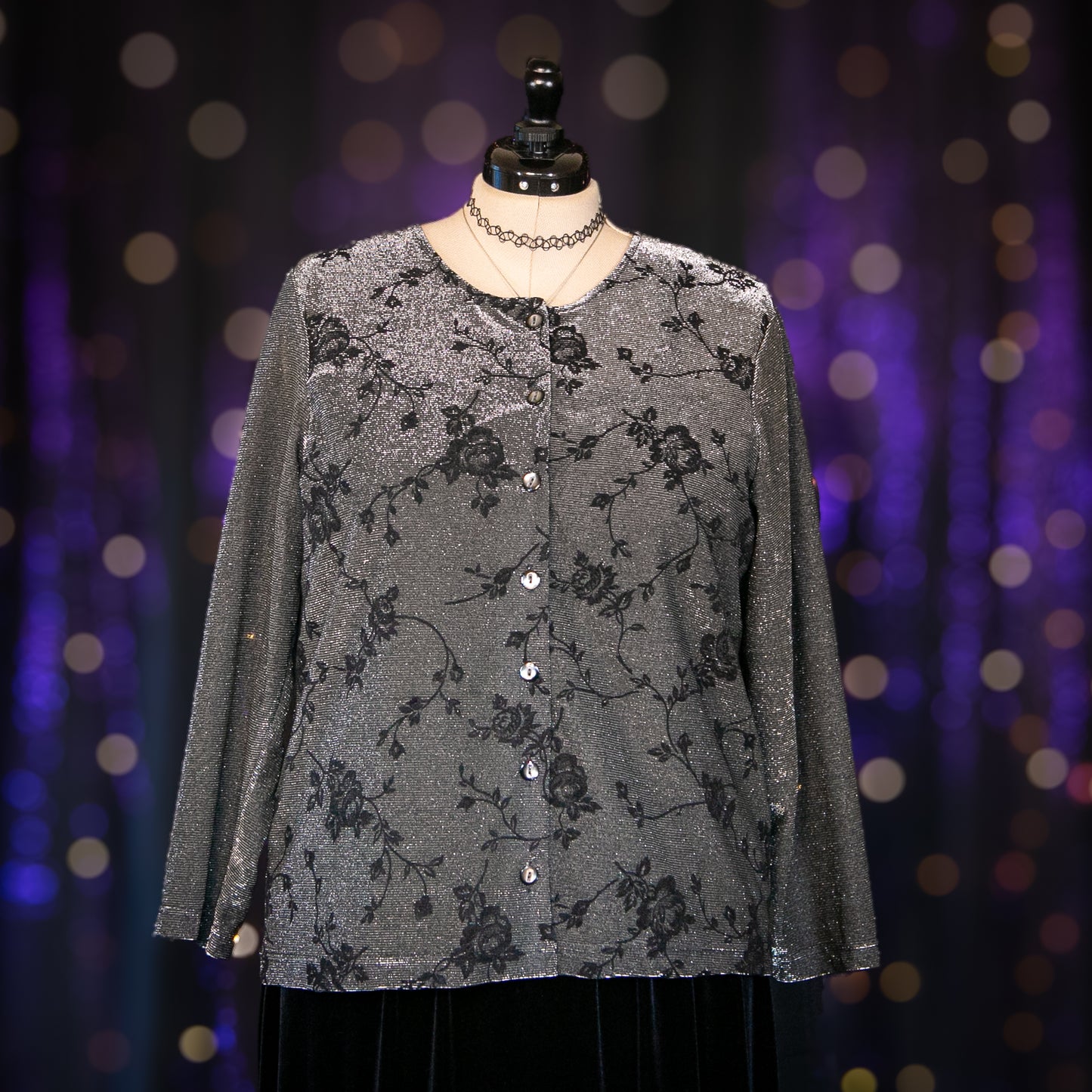 night class cardigan top
