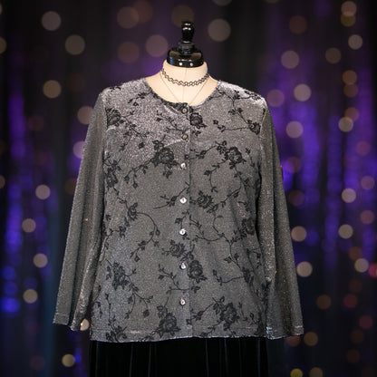 night class cardigan top