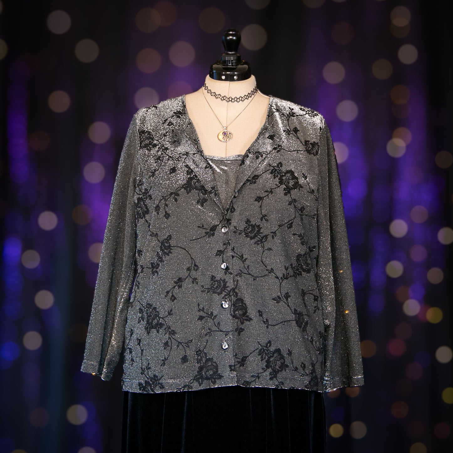 night class cardigan top