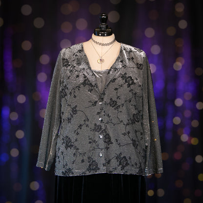 night class cardigan top
