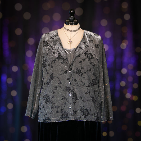 night class cardigan top