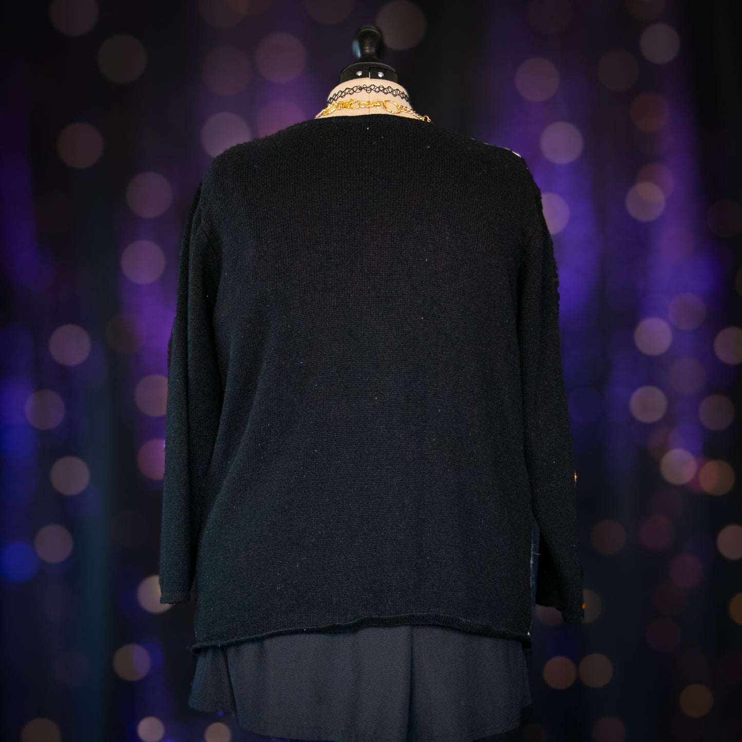 spells check pullover sweater
