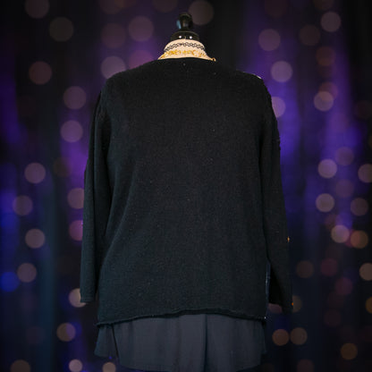 spells check pullover sweater