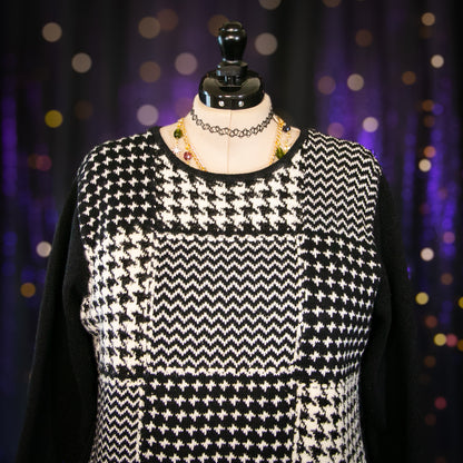 spells check pullover sweater