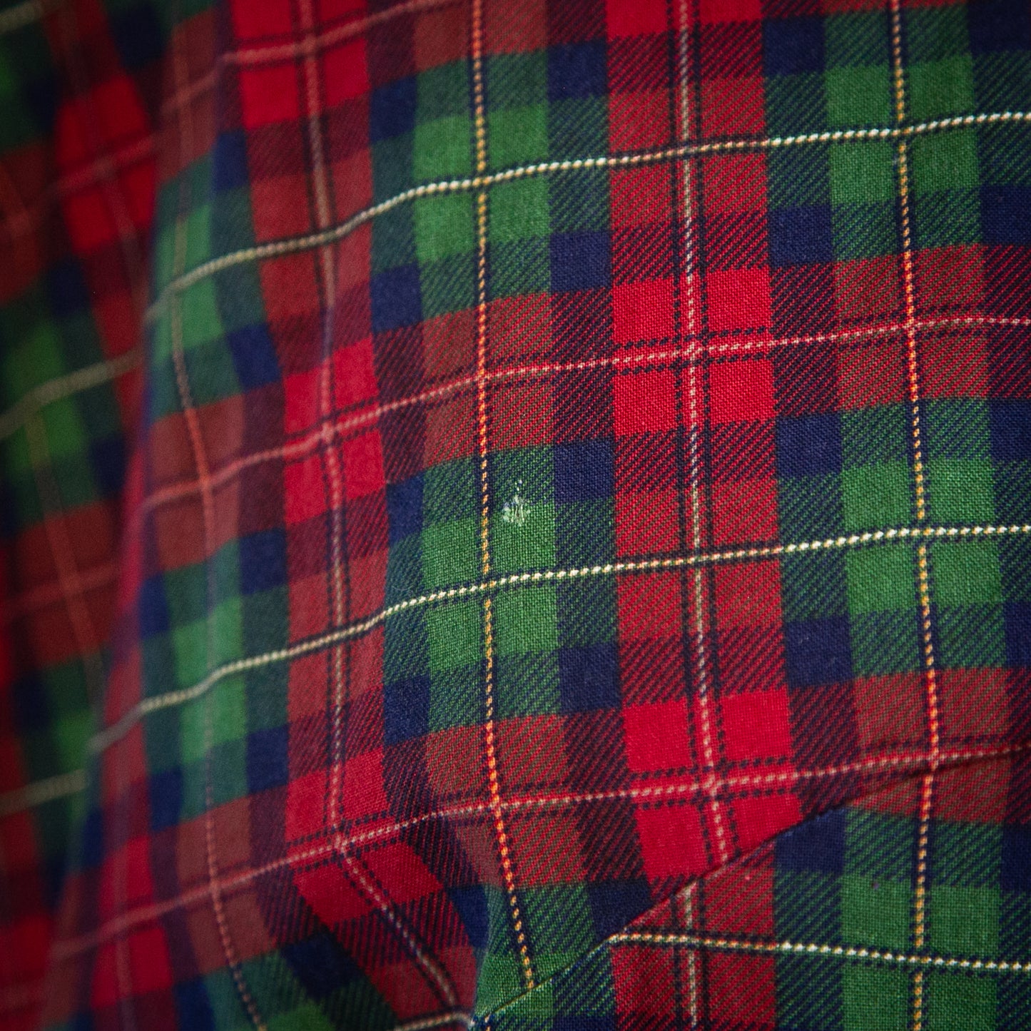 plaid apple dress