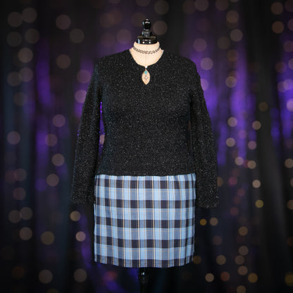 plaid influence skirt