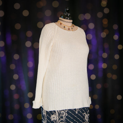 candle wax pullover sweater