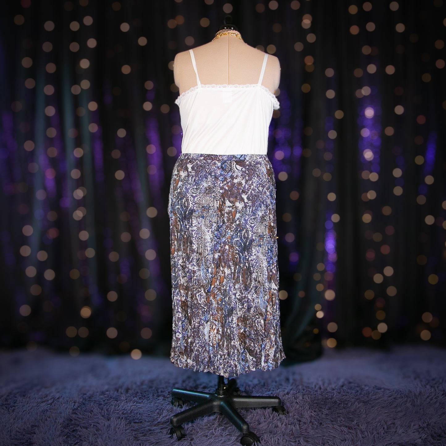 practical paisley skirt