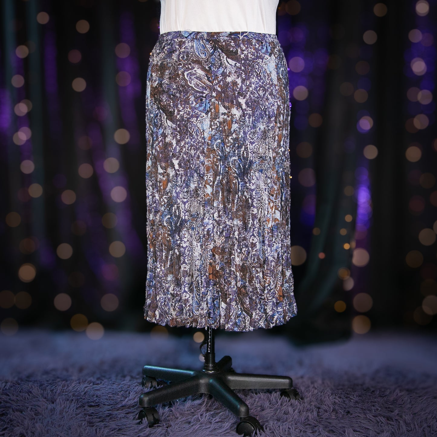 practical paisley skirt
