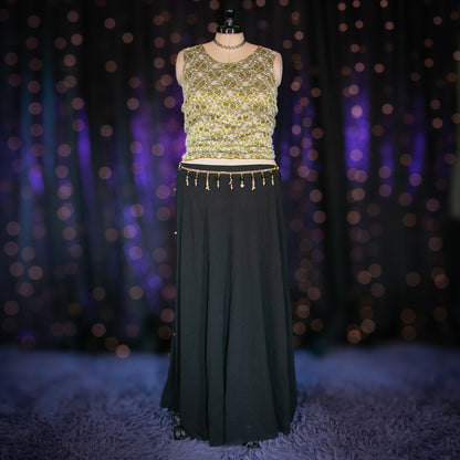 black as night skirt