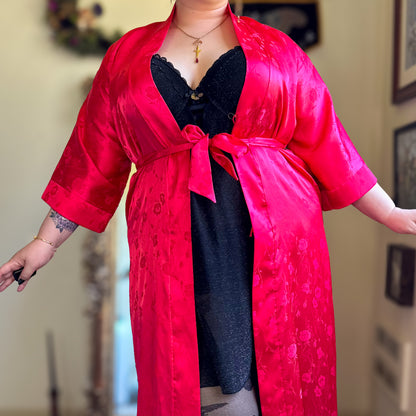 rouge blooms robe