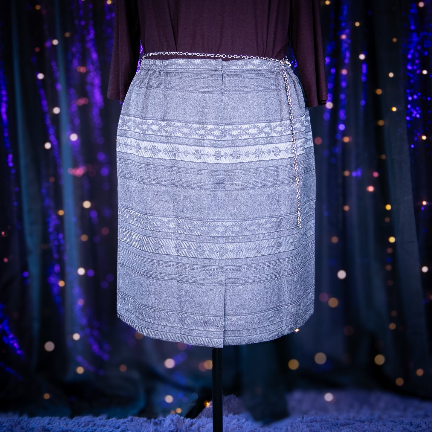 pewter locket skirt