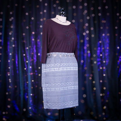 pewter locket skirt