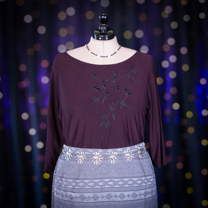 pewter locket skirt
