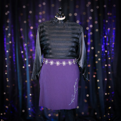 black rose top